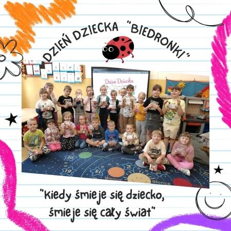 Dzień dziecka w grupie „Biedronki”