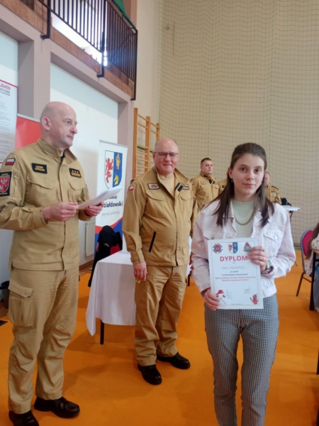 Uczennica naszej szkoły wzięła udział w powiatowym etapie Ogólnopolskiego Turnieju Wiedzy 