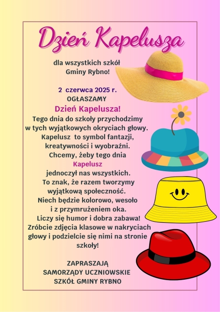 Dzień Kapelusza nadchodzi!