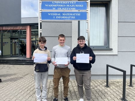 Kolejne zawody matematyczne za nami