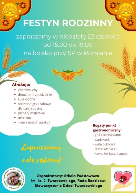 Zapraszamy na Festyn 