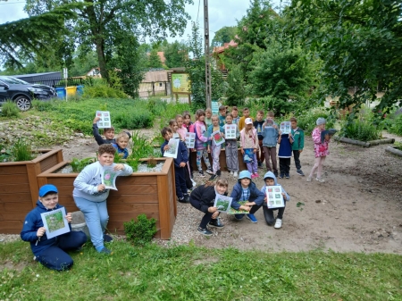 Najmłodsi odkrywcy przyrody – klasa I i II w ogrodzie deszczowym