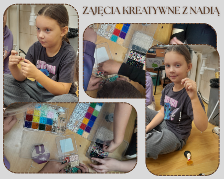 ZAJĘCIA KREATYWNE Z NADIĄ