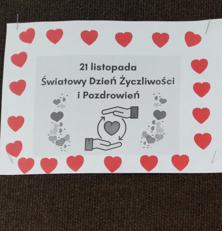 Dzień Życzliwości i Pozdrowień w klasie I