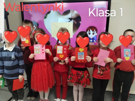 WALENTYNKI W KLASIE I – tradycja, edukacja i zabawa