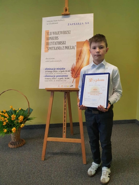 Konkurs recytatorski „Spotkania z Poezją”