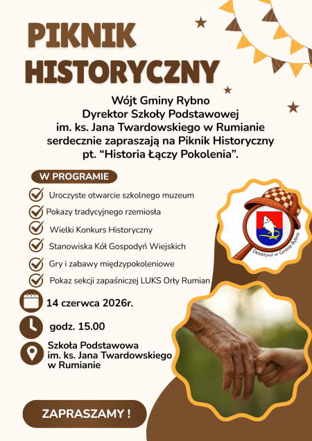 Piknik historyczny w naszej szkole- zapraszamy 