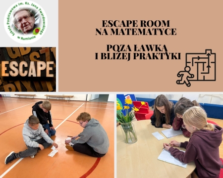 Misja Bezpieczeństwo  -  zajęcia matematyki poza ławką