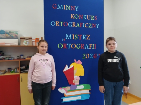 Gminny konkurs ortograficzny „Mistrz Ortografii 2026”