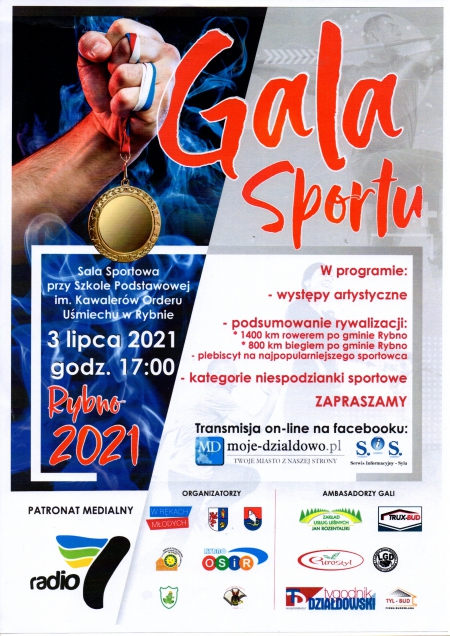 Gala Sportu - Rybno 2021