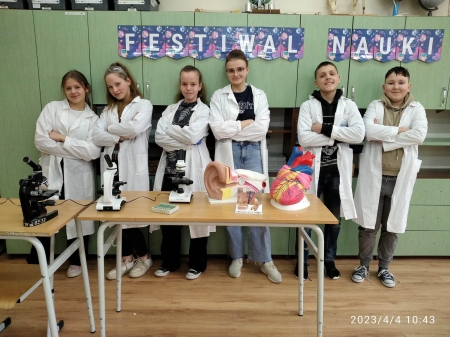 Festiwal Nauki w naszej szkole