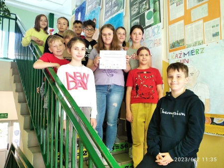 Certyfikat „Szkoła Przyjaciół Kopernika” dla Rumiana